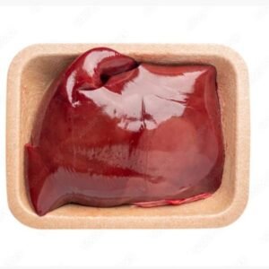 Mutton liver half