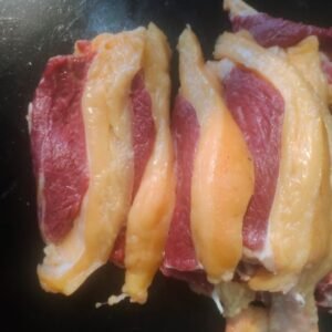 Beef boneless fatty (chandi) steak (1 KG)